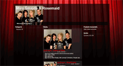 Desktop Screenshot of mirosmajda-rosemaid.mujidol.cz
